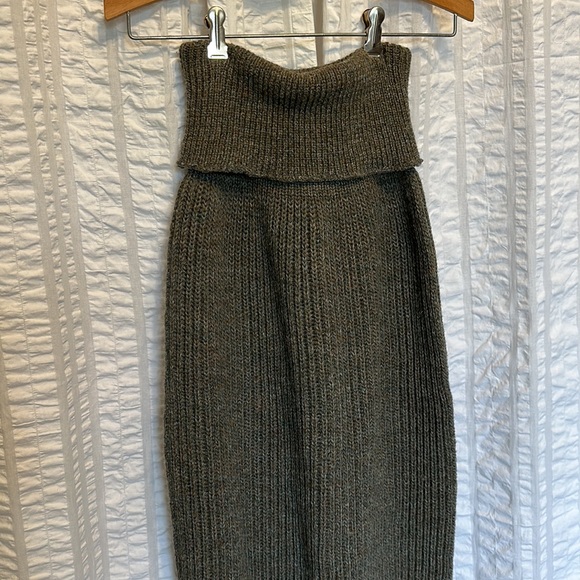 VINTAGE JOSEPH TRICOT MADE IN ENGLAND NEIMAN MARCUS WOOL TUBE SKIRT size S - Picture 2 of 10